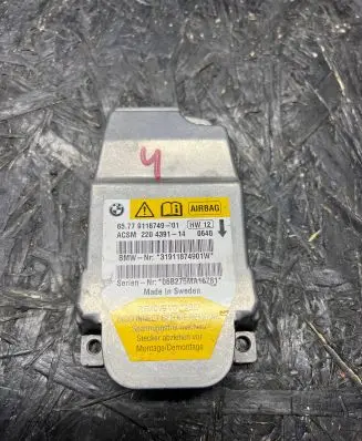 BMW 5 E60 E61 Airbag control unit/module 9118749 220439114 31911874901W