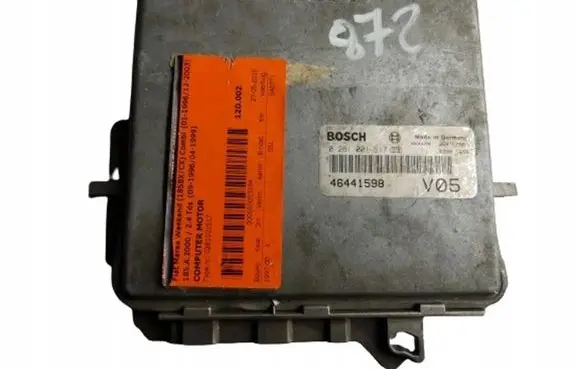 Fiat Marea Engine ECU kit and lock set 0281001517 0281001517 46441598