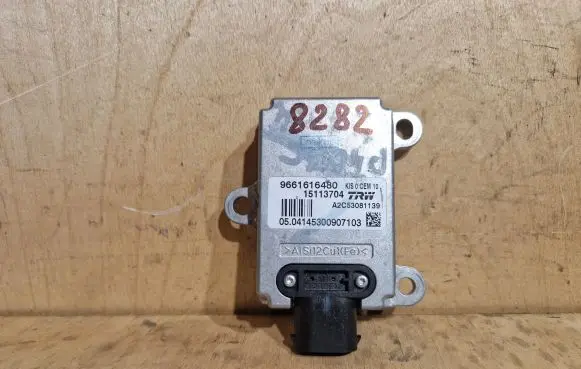 Peugeot 407 ESP acceleration yaw rate sensor 15113704 9661616480 A2C53081139