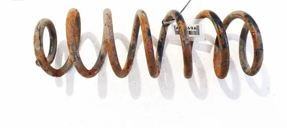 Renault Scenic III - Grand scenic III Rear coil spring