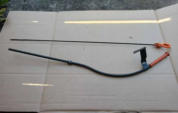 Volkswagen Polo IV 9N3 Oil level dip stick 036115629P