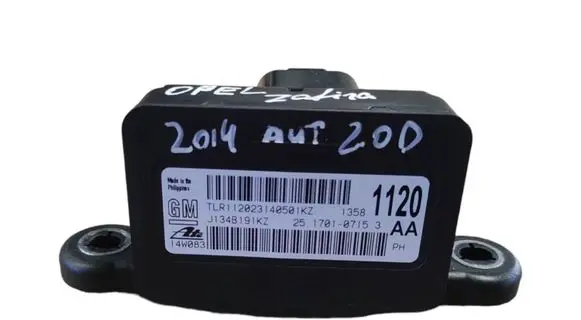 Opel Zafira C ESP acceleration yaw rate sensor 25170107153 J134B191KZ