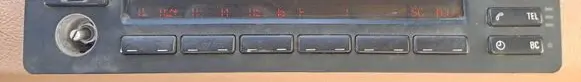 BMW X5 E53 Radio/CD/DVD/GPS head unit 65828360742