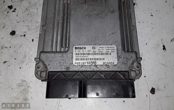 Dodge Caliber Engine control unit/module 0281013693