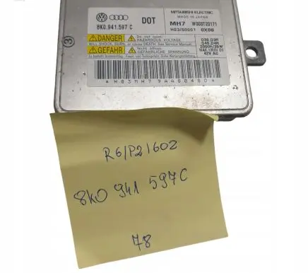 Audi A6 S6 C6 4F Headlight ballast module Xenon 8K0941597C