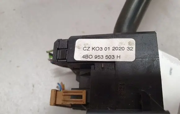 Audi A6 S6 C5 4B Wiper turn signal indicator stalk/switch 4BO953503H CZKO301202032