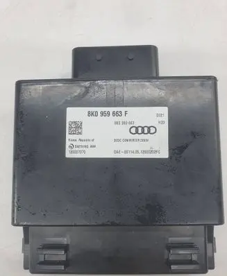 Audi A6 S6 C7 4G Voltage converter/converter module 8K0959663F 8K09596663F 120007070