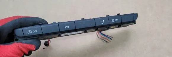 Audi A7 S7 4G A set of switches 4G0927137E