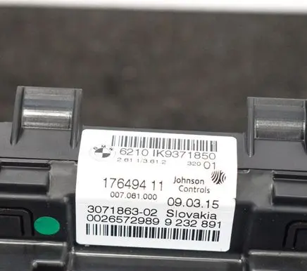BMW 1 F20 F21 Speedometer (instrument cluster) 92328919371850