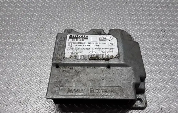 Peugeot 407 Airbag control unit/module 9655880880 603554600