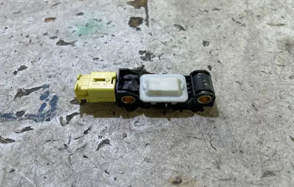 Airbag deployment crash/impact sensor