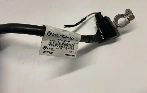 Audi A6 C7 Negative earth cable (battery) 8X0915181