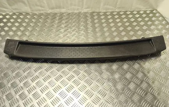 Front bumper foam support bar
