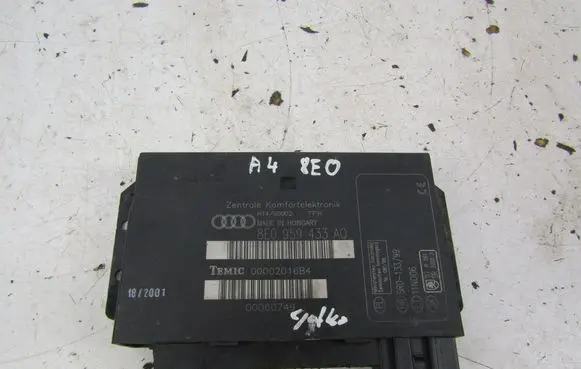 Audi A4 S4 B6 8E 8H Central body control module 8E0959433AQ