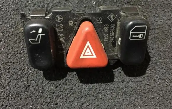 Mercedes-Benz E W210 Hazard light switch 2108201310