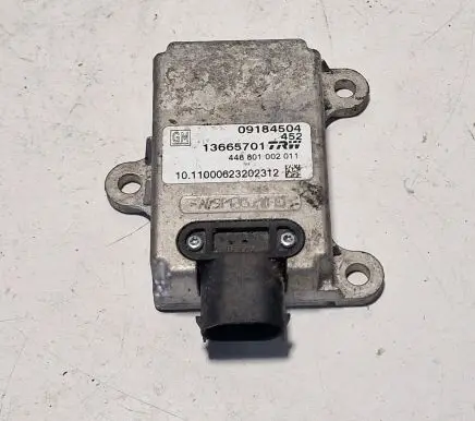 Opel Vectra C ESP acceleration yaw rate sensor 09184504 448801002011 13665701