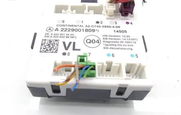 Mercedes-Benz C W205 Other control units/modules A2229001809