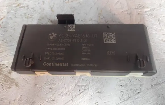 BMW 4 F36 Gran coupe Tailgate/trunk control unit/module 7481616 001000000 A2C7539810300