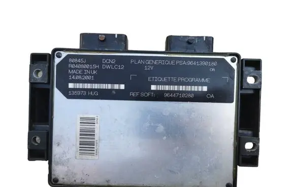 Peugeot 206 Engine control unit/module 9644710280 9641390180