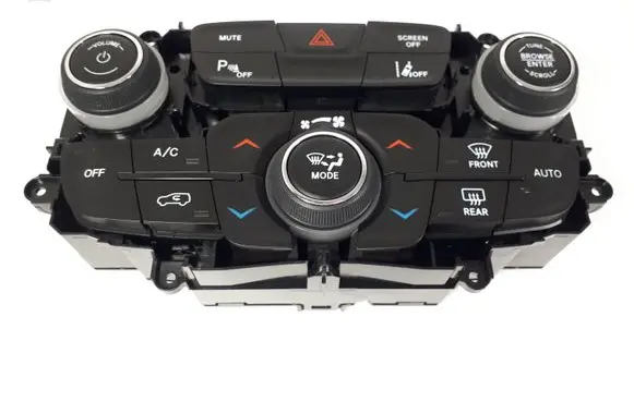 Jeep Compass Climate control unit 53230568 P5VA64DX9AD MX2370500688