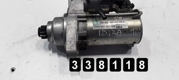 Seat Ibiza IV (6J,6P) Starter motor 02T911023 02T911023S
