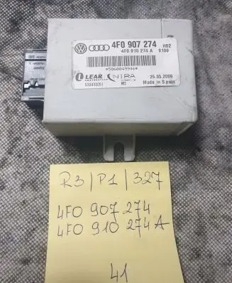 Audi A6 S6 C6 4F Tire pressure control unit 4F0907274