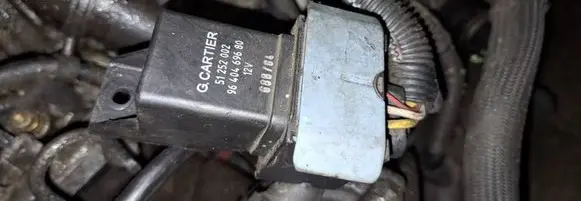 Peugeot 406 Glow plug pre-heat relay 9640469680 512520023