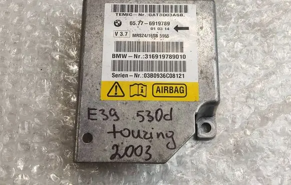BMW 5 E39 Airbag control unit/module 6919789 65776919789