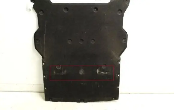 Porsche Taycan 9J1 Engine splash shield/under tray 9J1825311B