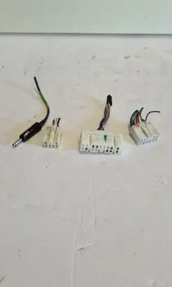 Toyota Corolla Verso E121 Sound system wiring loom 