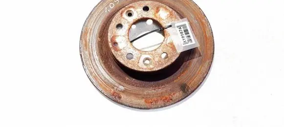 Mazda 6 Rear brake disc NEVENTILIUOJAMAS