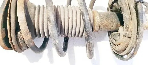Front coil spring