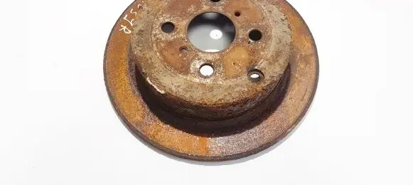 Toyota Corolla Verso E121 Rear brake disc neventiliuojamas