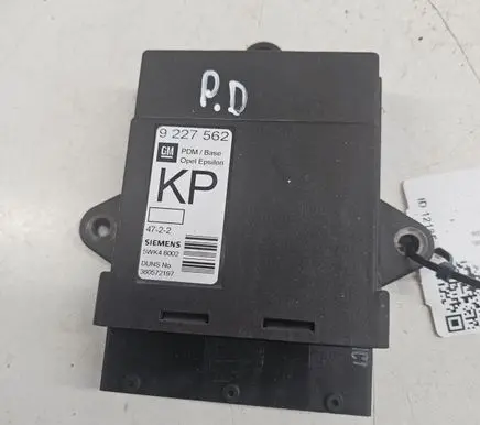 Opel Vectra C Door control unit/module 9227562