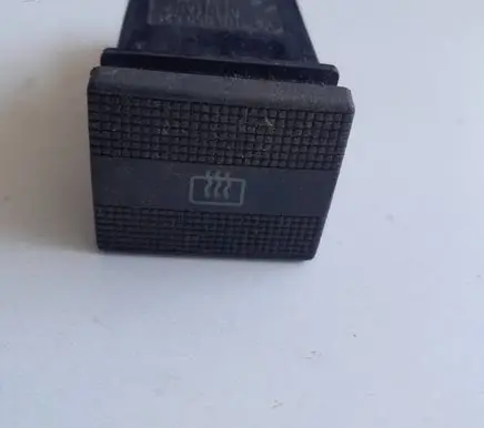 Volkswagen Golf III Windscreen/window heater switch 1H0959621 501591