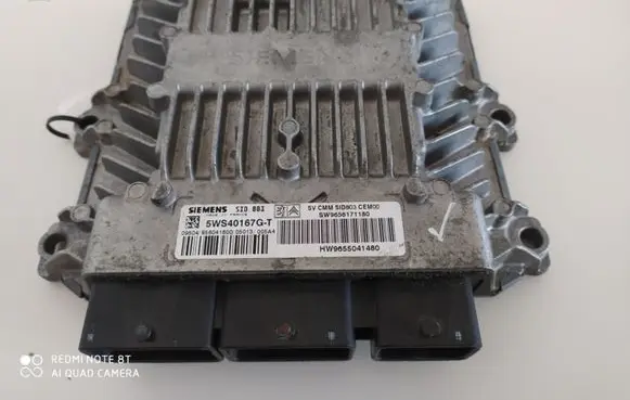Peugeot 407 Engine control unit/module 5WS40167GT SW9656171180 HW9655041480