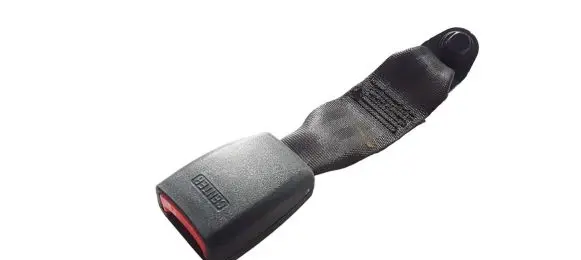 Middle seatbelt buckle (rear)