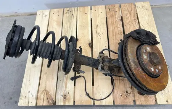 Renault Scenic III - Grand scenic III Front shock absorber with coil spring