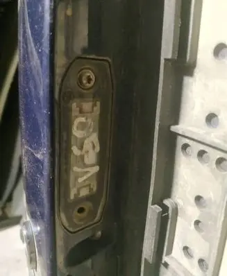 Volvo V50 Number plate light