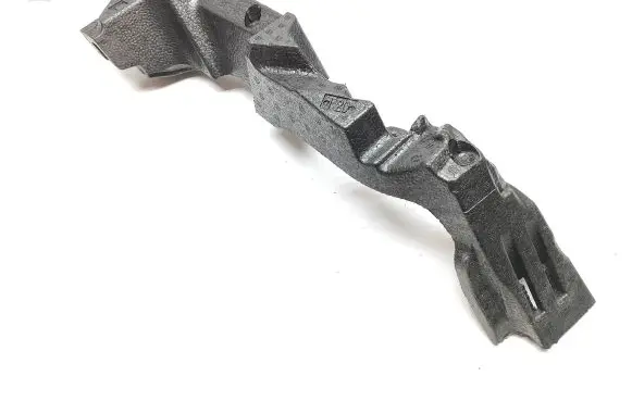 Front bumper foam support bar