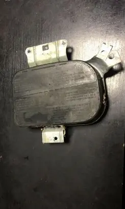 Front door airbag