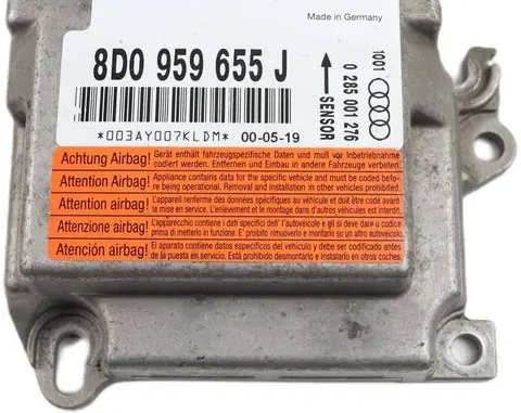 Audi A4 S4 B5 8D Airbag control unit/module 8D0959655J