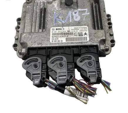 Peugeot 207 Engine control unit/module 9653958980 9666986680 0281013334