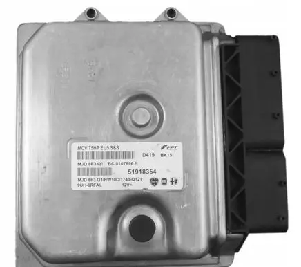 Fiat Fiorino Engine control unit/module 51918354 MJD8F3Q1