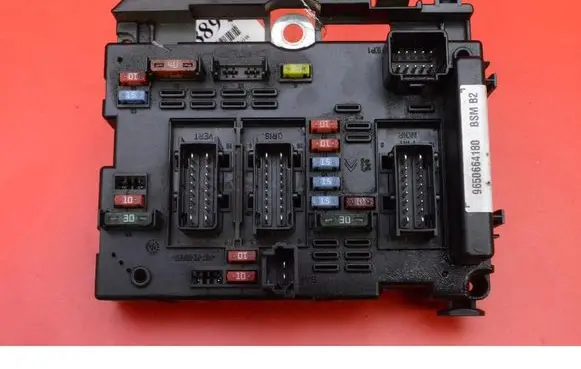 Peugeot 206 CC Fuse box set 9650664180