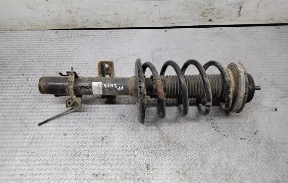 Front shock absorber with coil spring