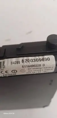 Renault Scenic II - Grand scenic II Comfort/convenience module 8200309690 S118400220D 04288
