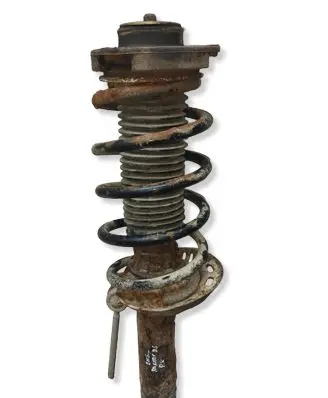 Volkswagen PASSAT B6 Front shock absorber with coil spring 3C0413031AC