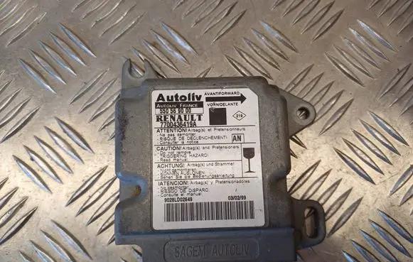 Renault Scenic I Airbag control unit/module 7700436419A 550569000
