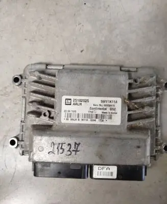 Chevrolet Spark Engine control unit/module 25182025